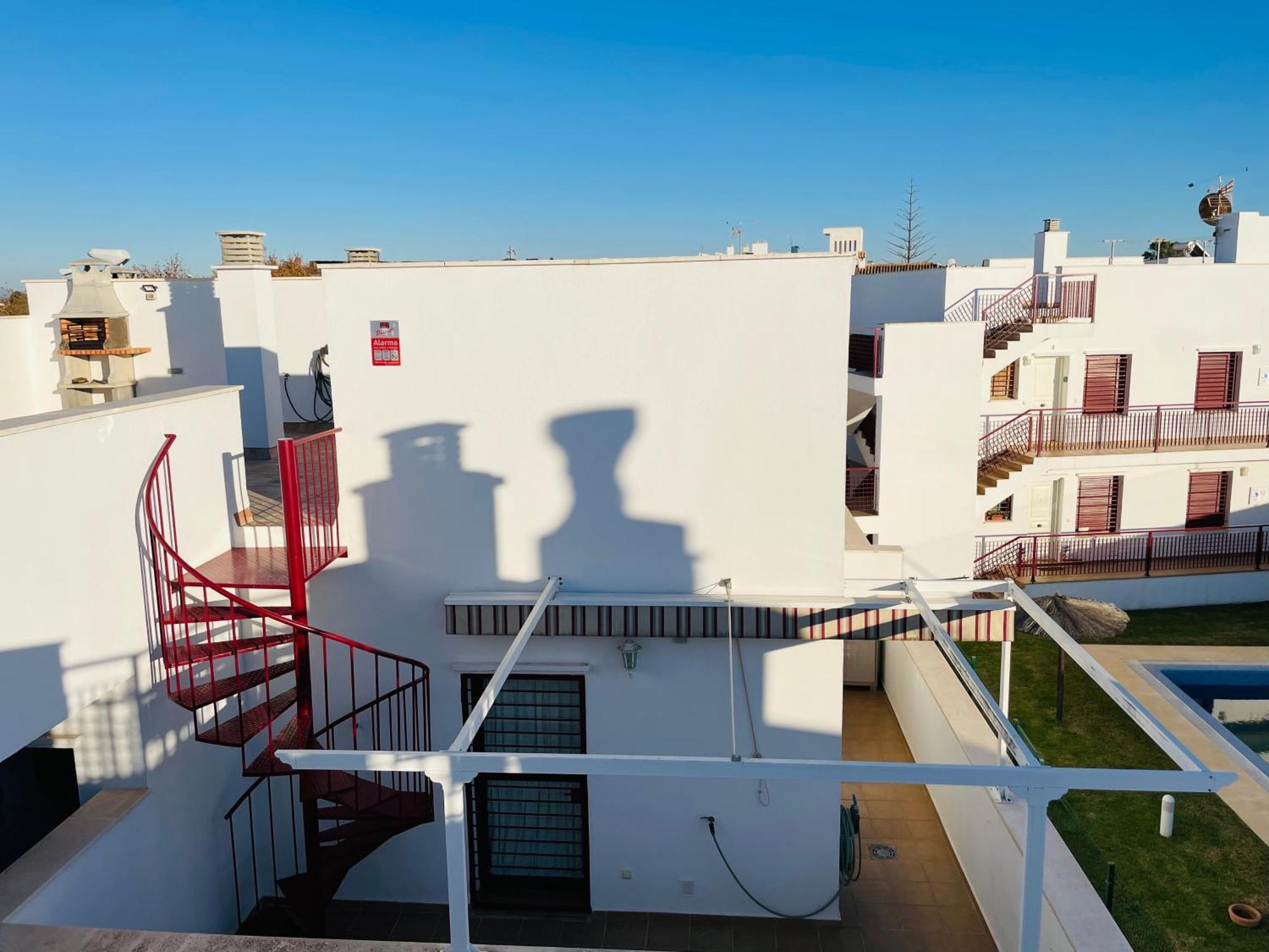 Atico Premium Conil Con 2 Terrazas, Parking, Piscina, Aire Ac Y Wifi -Solo Familias Y Parejas- Appartement Conil De La Frontera Buitenkant foto